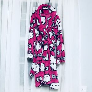 Adorable Hello Kitty Robe! Girls' Small